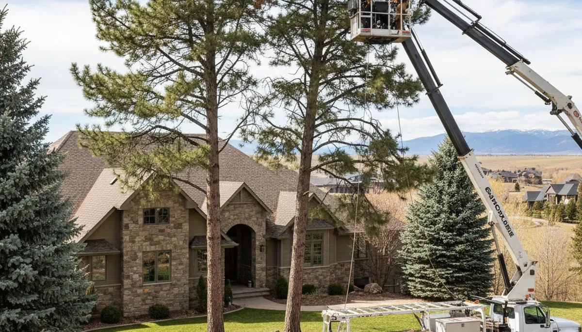 Professional tree service crew in Littleton, CO providing expert tree removal and trimming