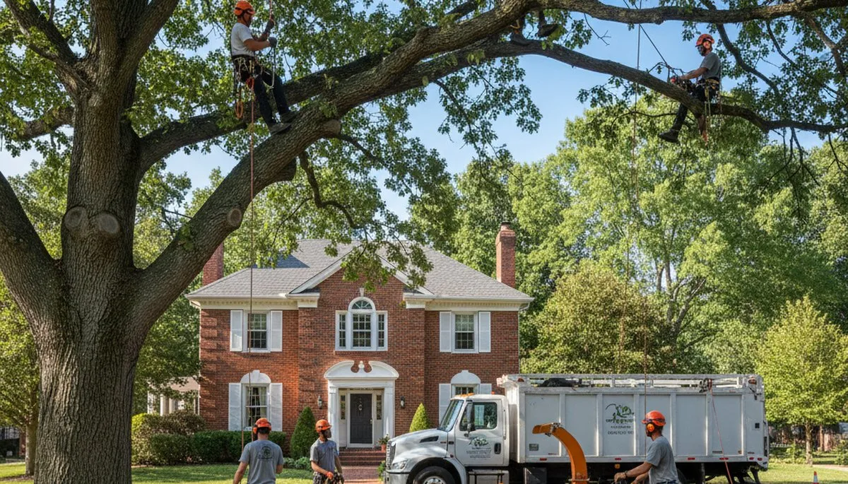 Tree removal crew serving Littleton, CO, for safe residential and commercial tree service