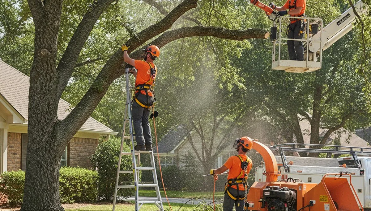 Littleton, CO tree trimming crew pruning trees for safer, healthier landscape maintenance
